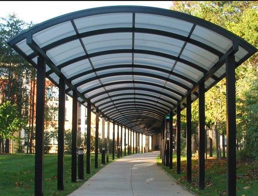 Walkway shade cover