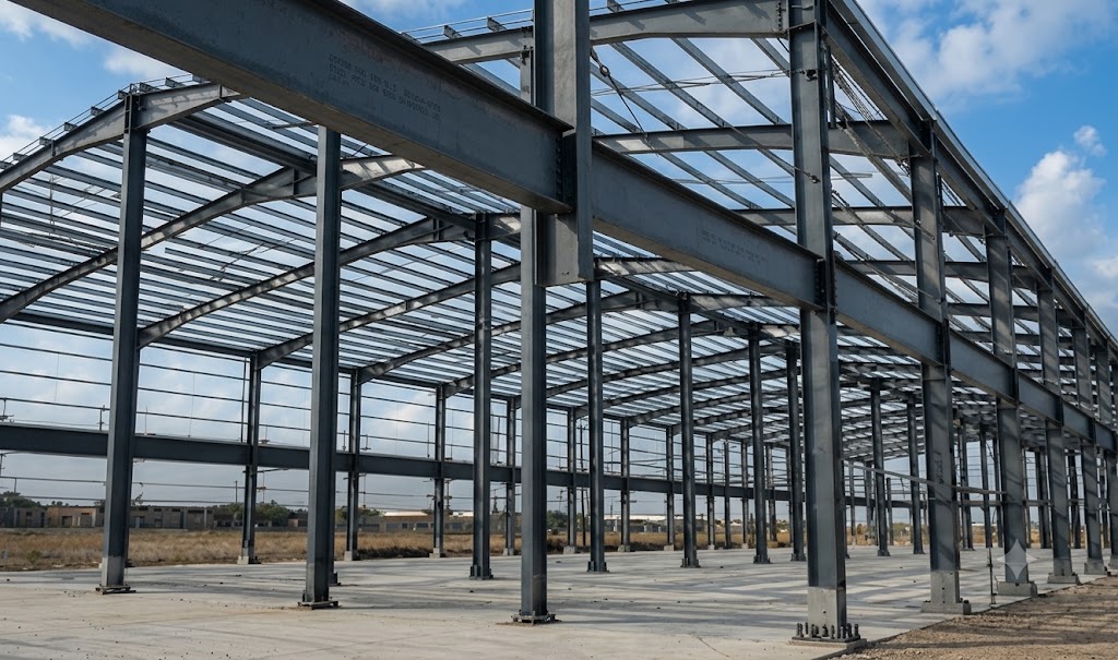 Industrial steel structure building